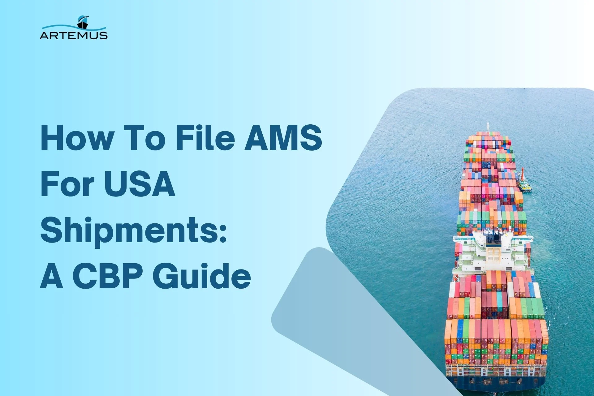 How To File AMS For USA Shipments
