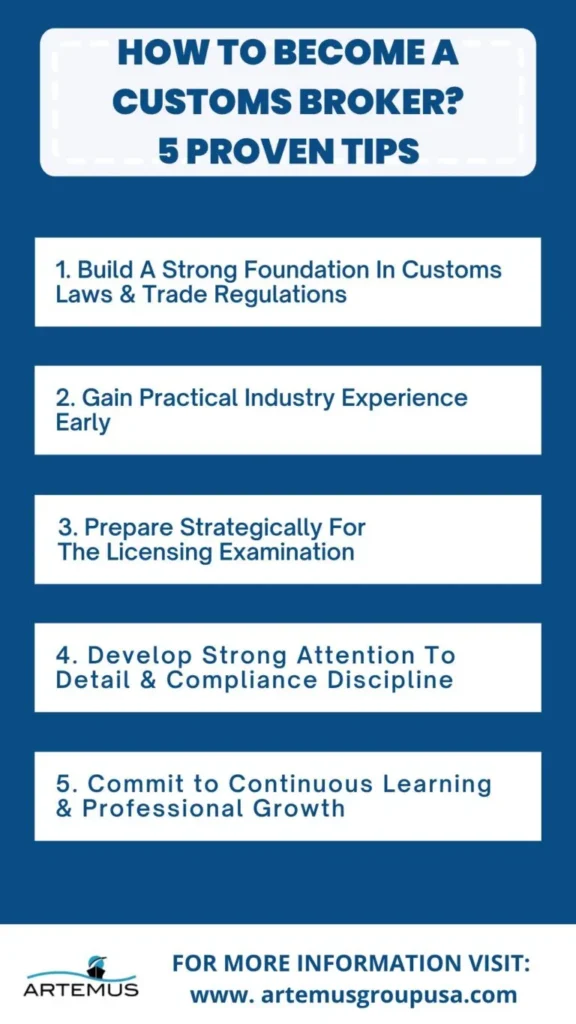 How To Become A Customs Broker 