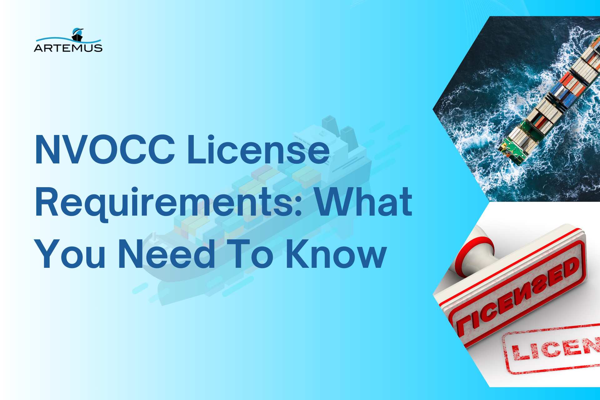 NVOCC License Requirements