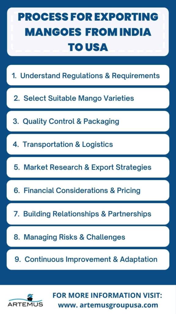 Exporting Mangoes From India To The USA