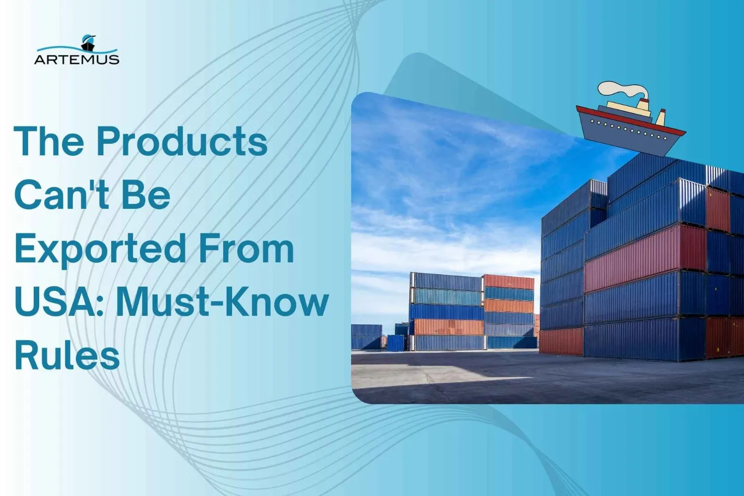 The Products Can’t Be Exported From USA