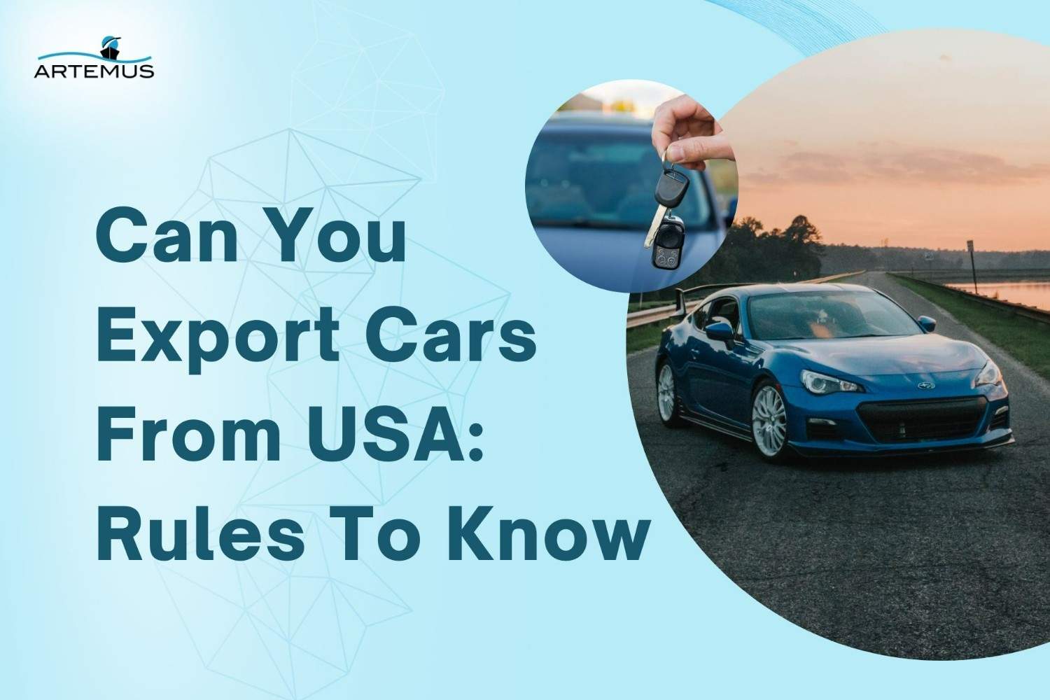 can you export cars from usa