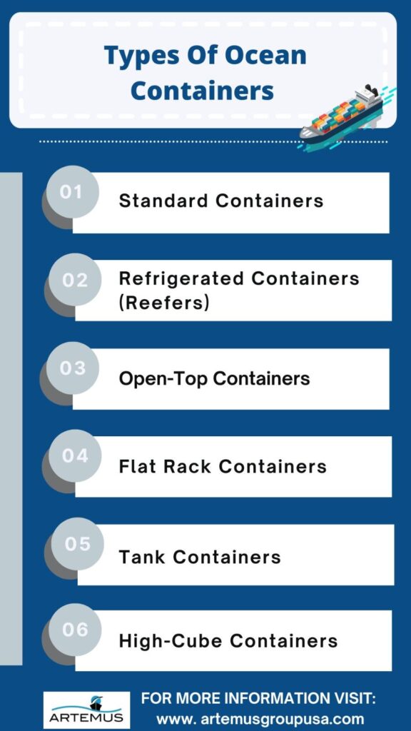 Ocean Container Dimensions