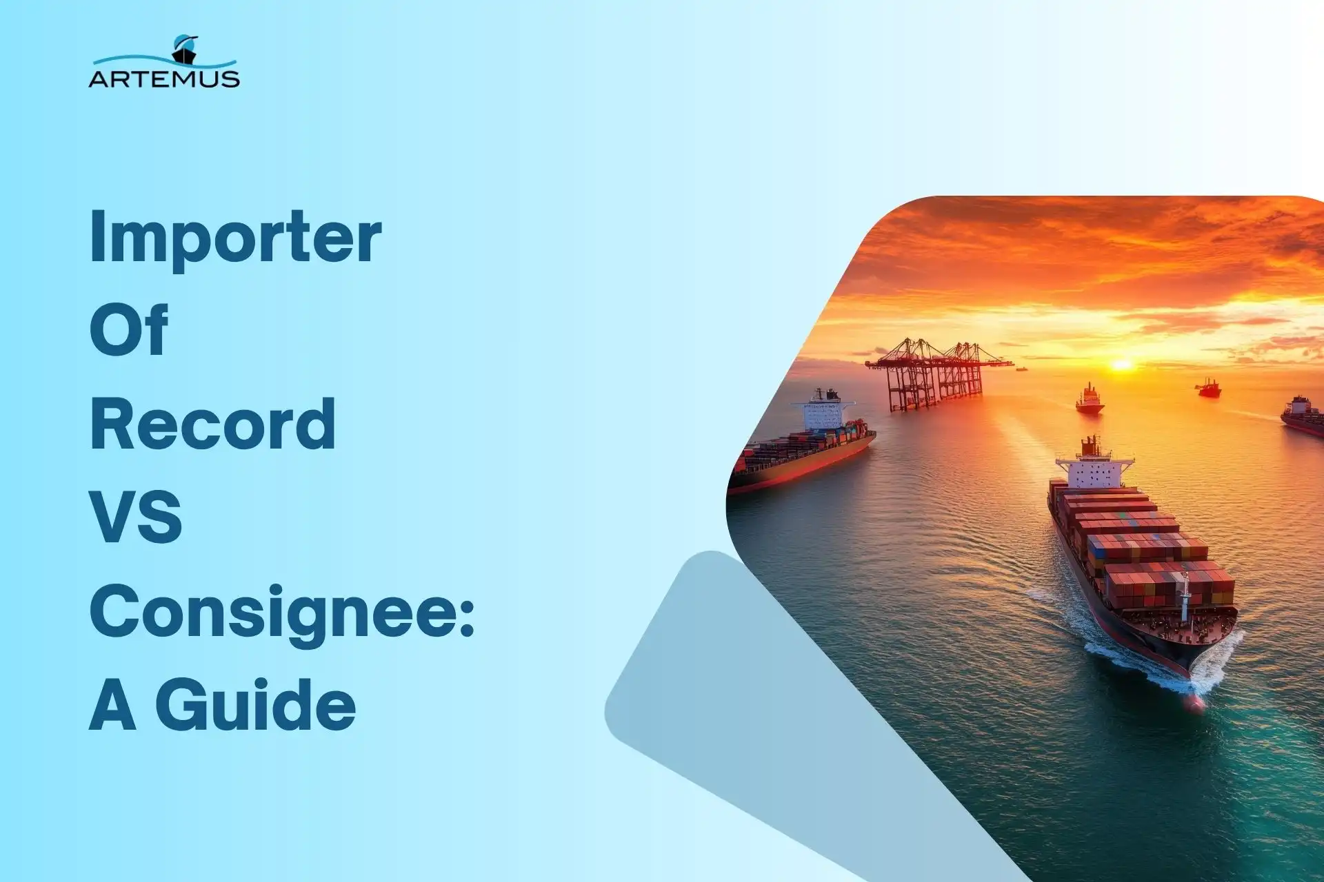 Importer Of Record VS Consignee